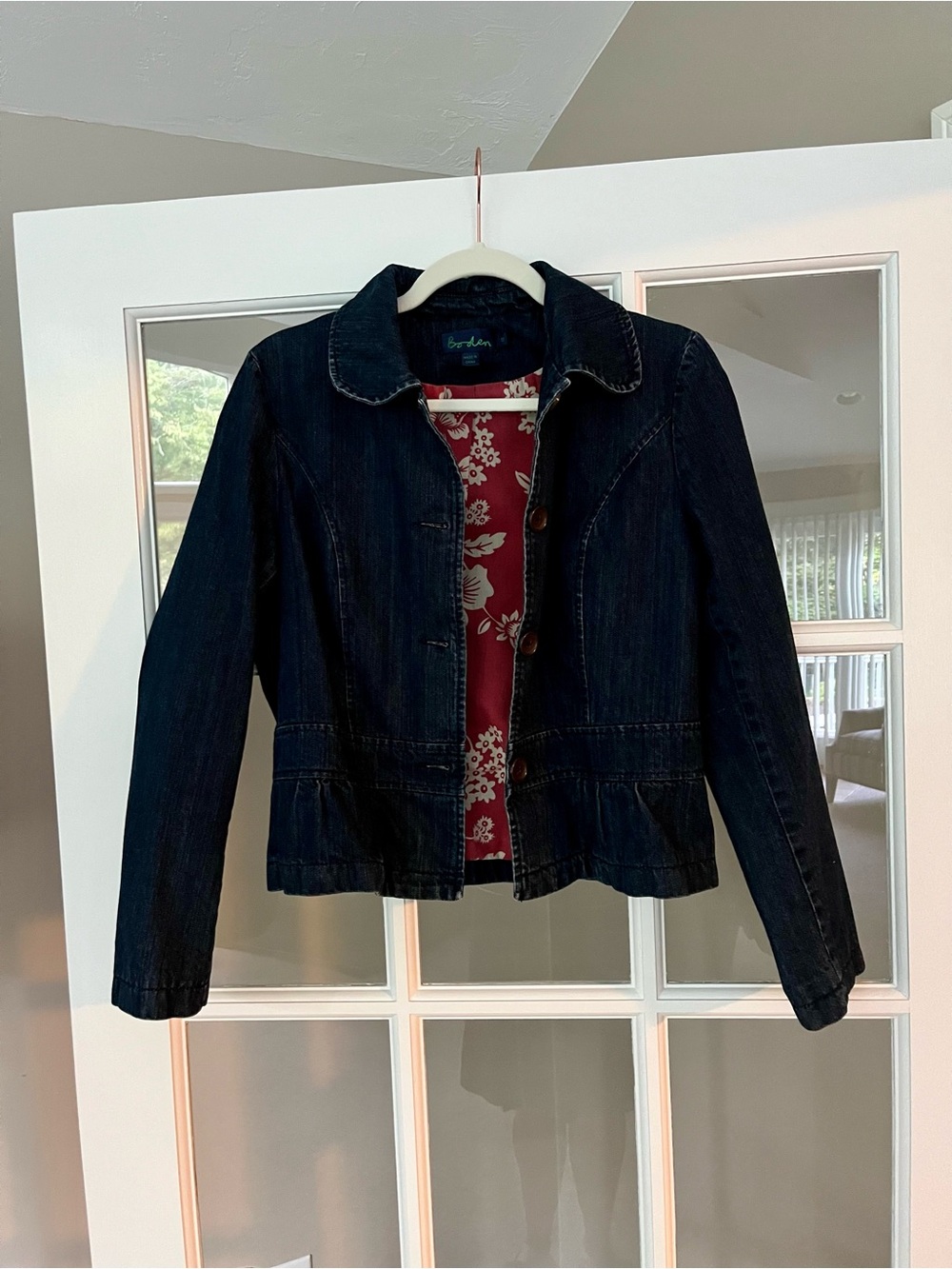 Boden lined denim jacket